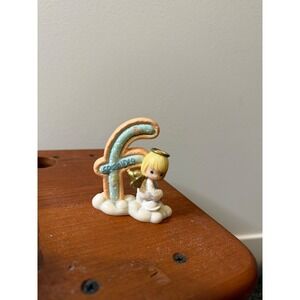 Precious Moments "Friendly" Angel Figurine 4 Cloud Cherub Collectible Gift
